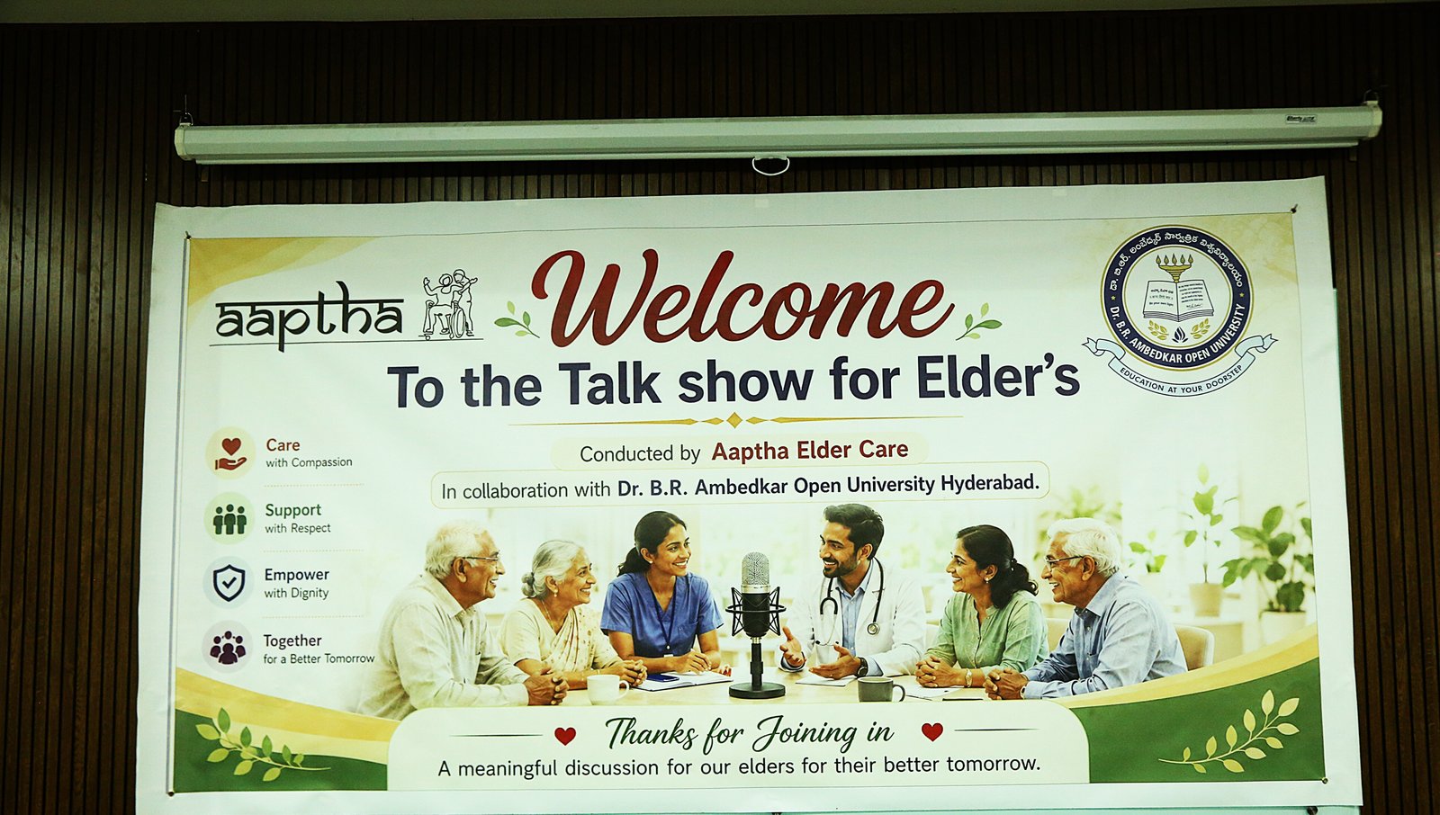Aaptha Elder Care Talk Show .JPG